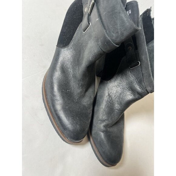 Korks by Kork-Ease Rohit Strap Ankle Boots Bootie In Black Size 8.5 - Picture 4 of 8